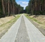 Przebudowa drogi leśnej w leśnictwie Pańków